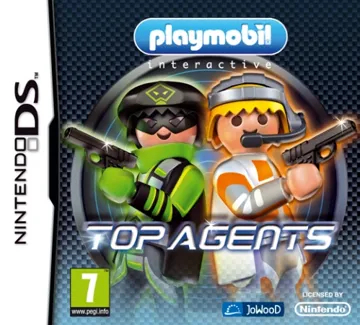 Playmobil Interactive - Top Agents (Europe) (En,Fr,De,Es,It) box cover front